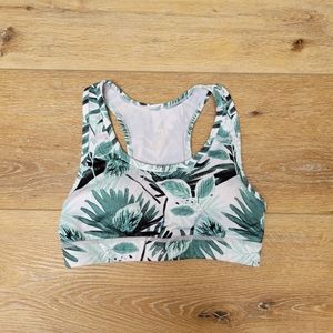 Senita Athletics Palm Sarah Sports Bra Small